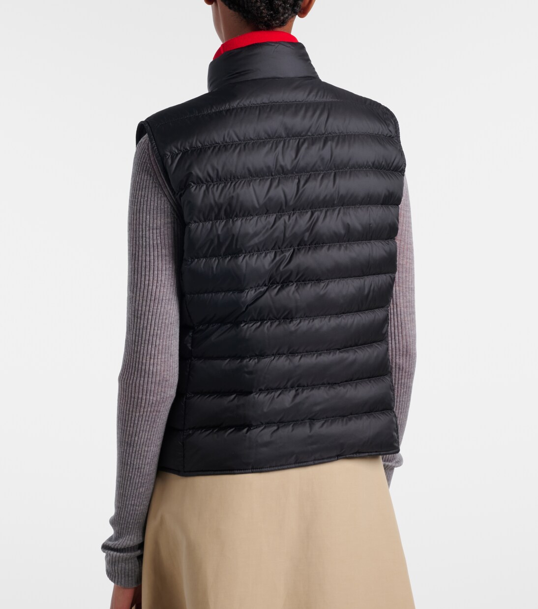 Permanents cropped down vest | Moncler