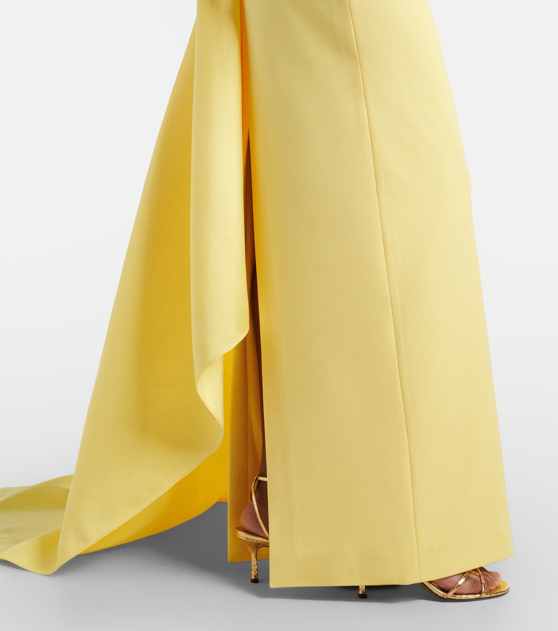 Kinsley draped strapless gown | Solace London