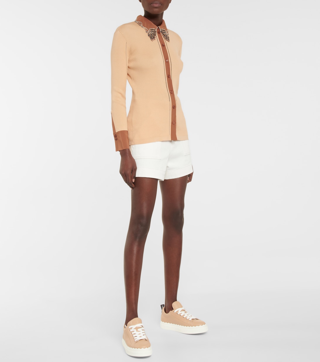 Lauren leather sneakers | Chloé