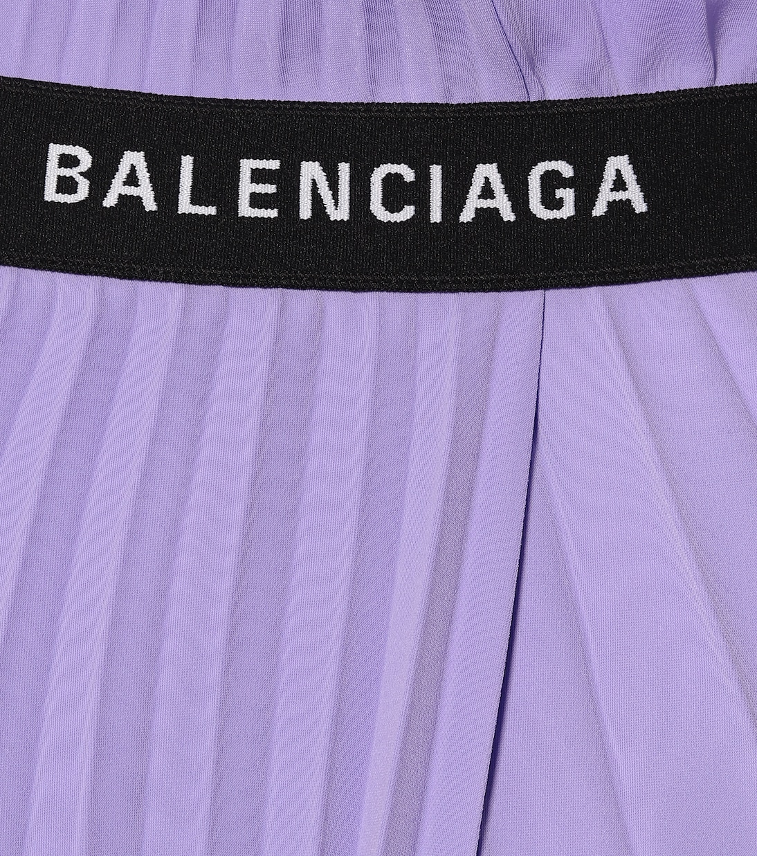 Gonna plissé in crêpe tecnico | Balenciaga
