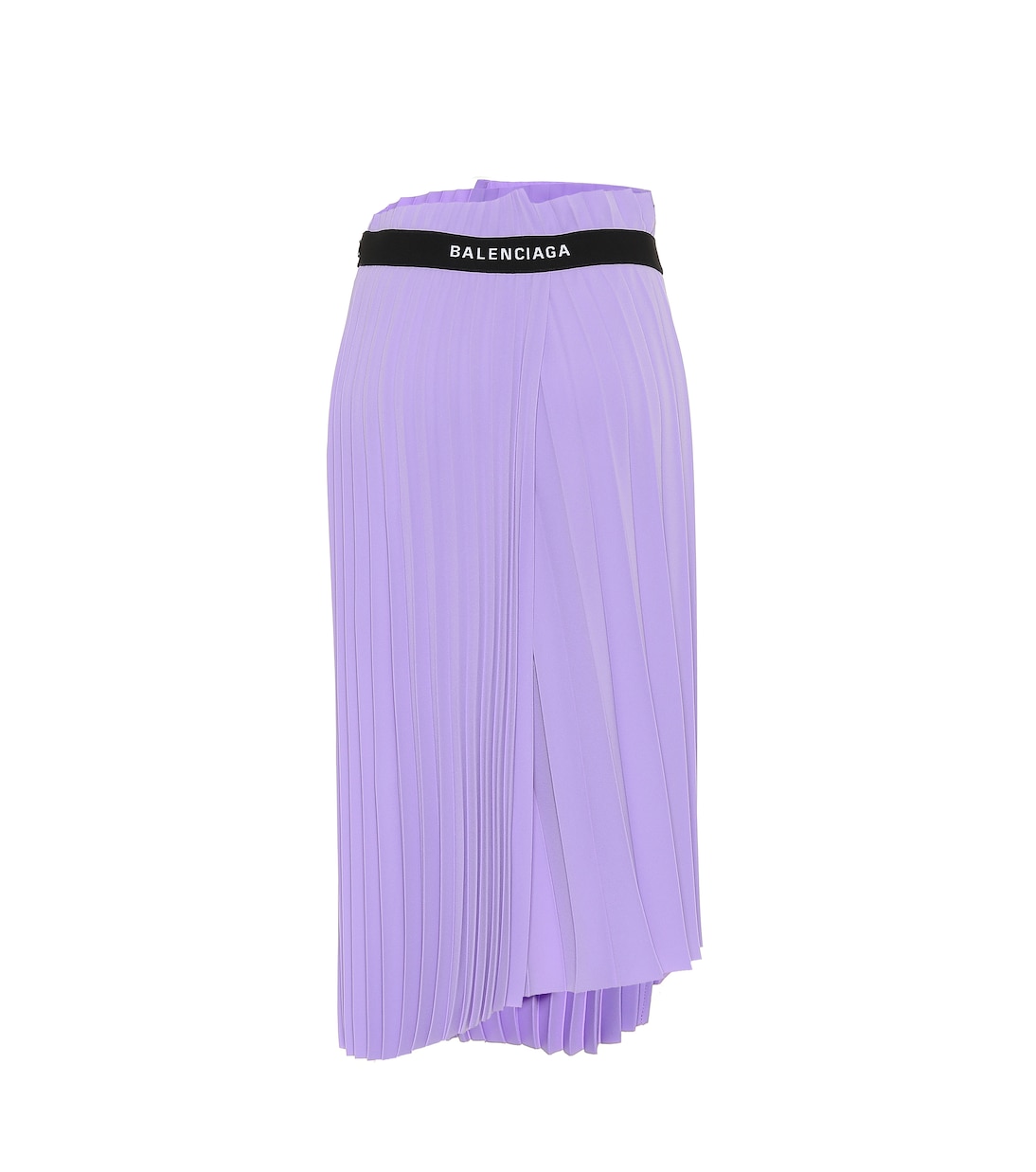 Gonna plissé in crêpe tecnico | Balenciaga