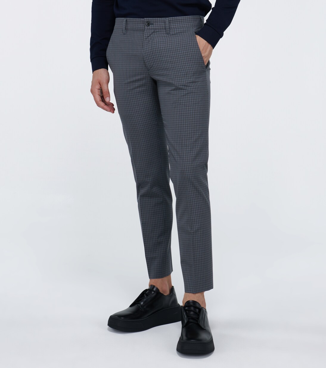 Checked tailored pants | Prada