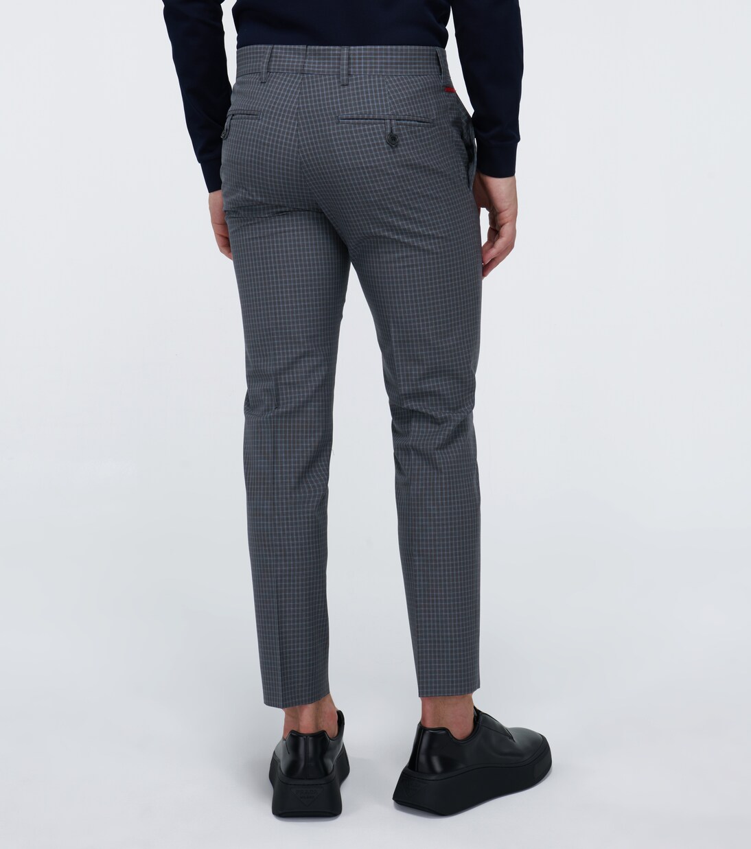 Checked tailored pants | Prada