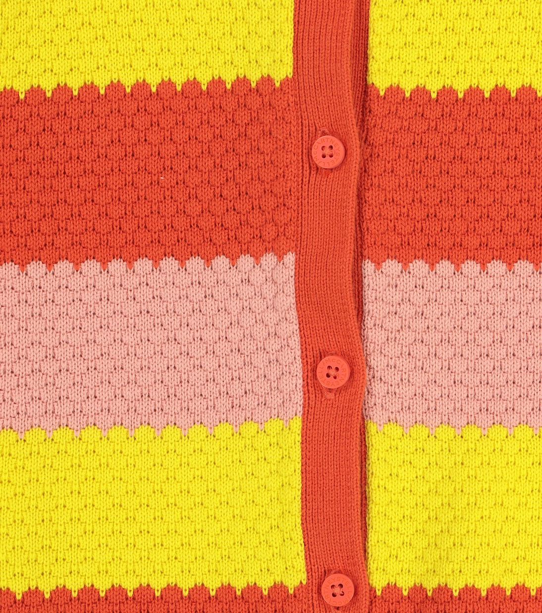 Cárdigan de algodón a rayas | Stella McCartney Kids