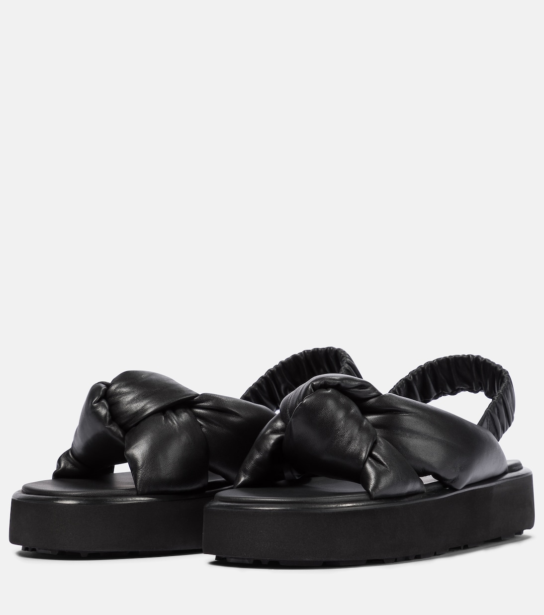 Sandali in pelle con platform | Miu Miu