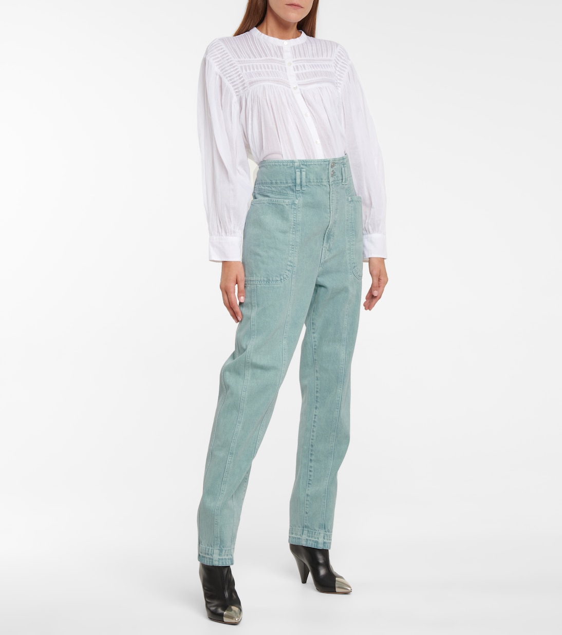 Jeans regular Tess a vita alta | Marant Etoile
