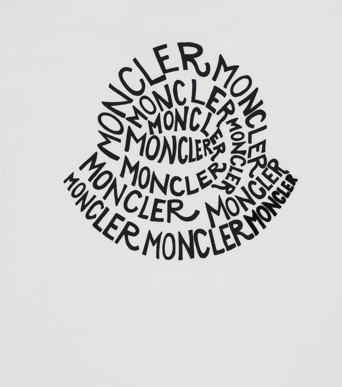 T-shirt in jersey di cotone con stampa | Moncler Enfant