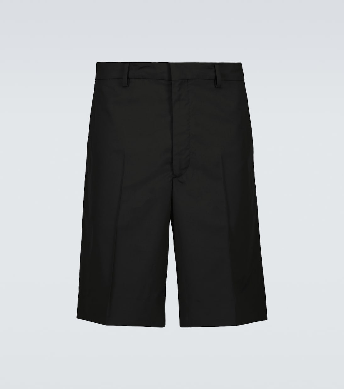 Bermuda wool-blend shorts | Prada