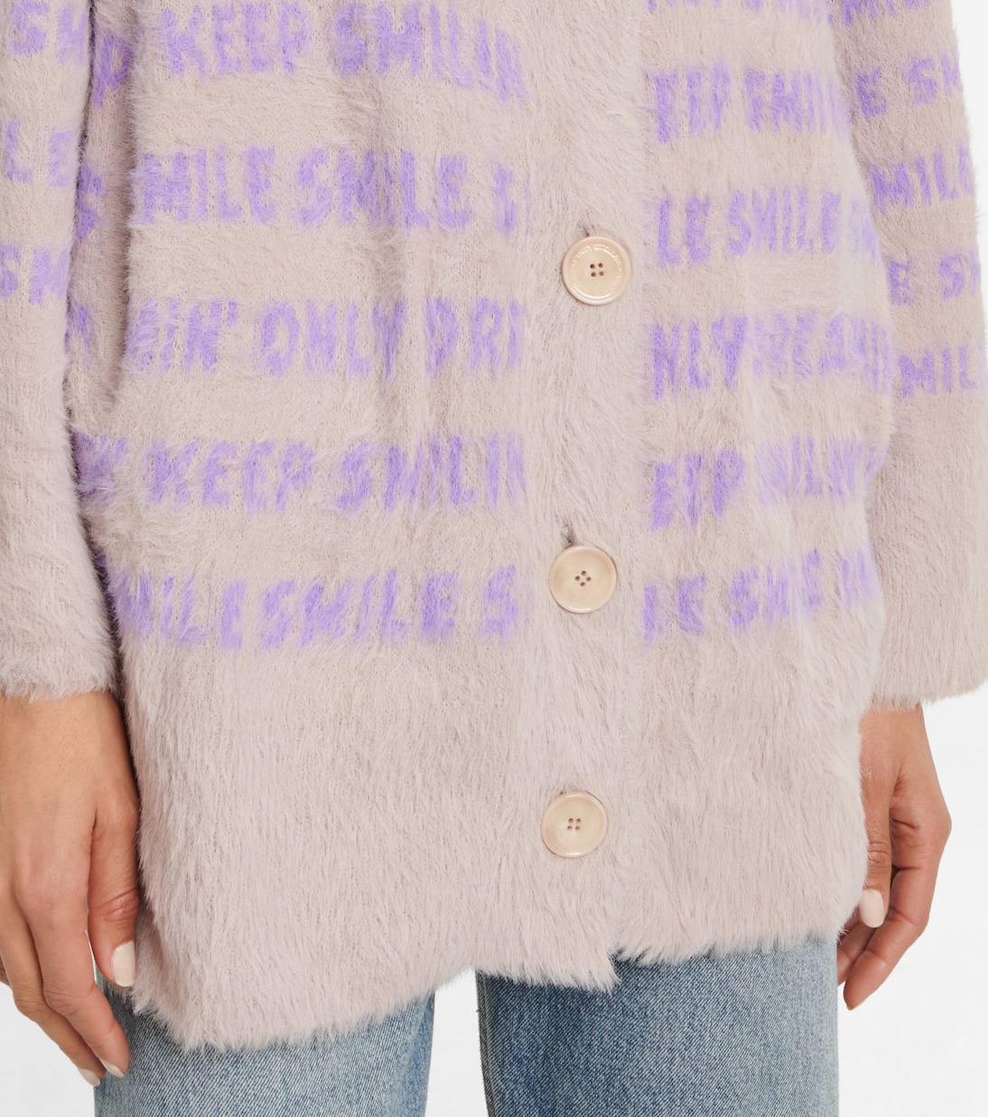 Cardigan aus Jacquard-Strick | Stella McCartney