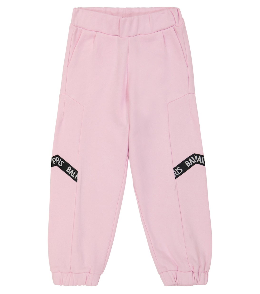 Pantaloni sportivi in cotone con logo | Balmain Kids
