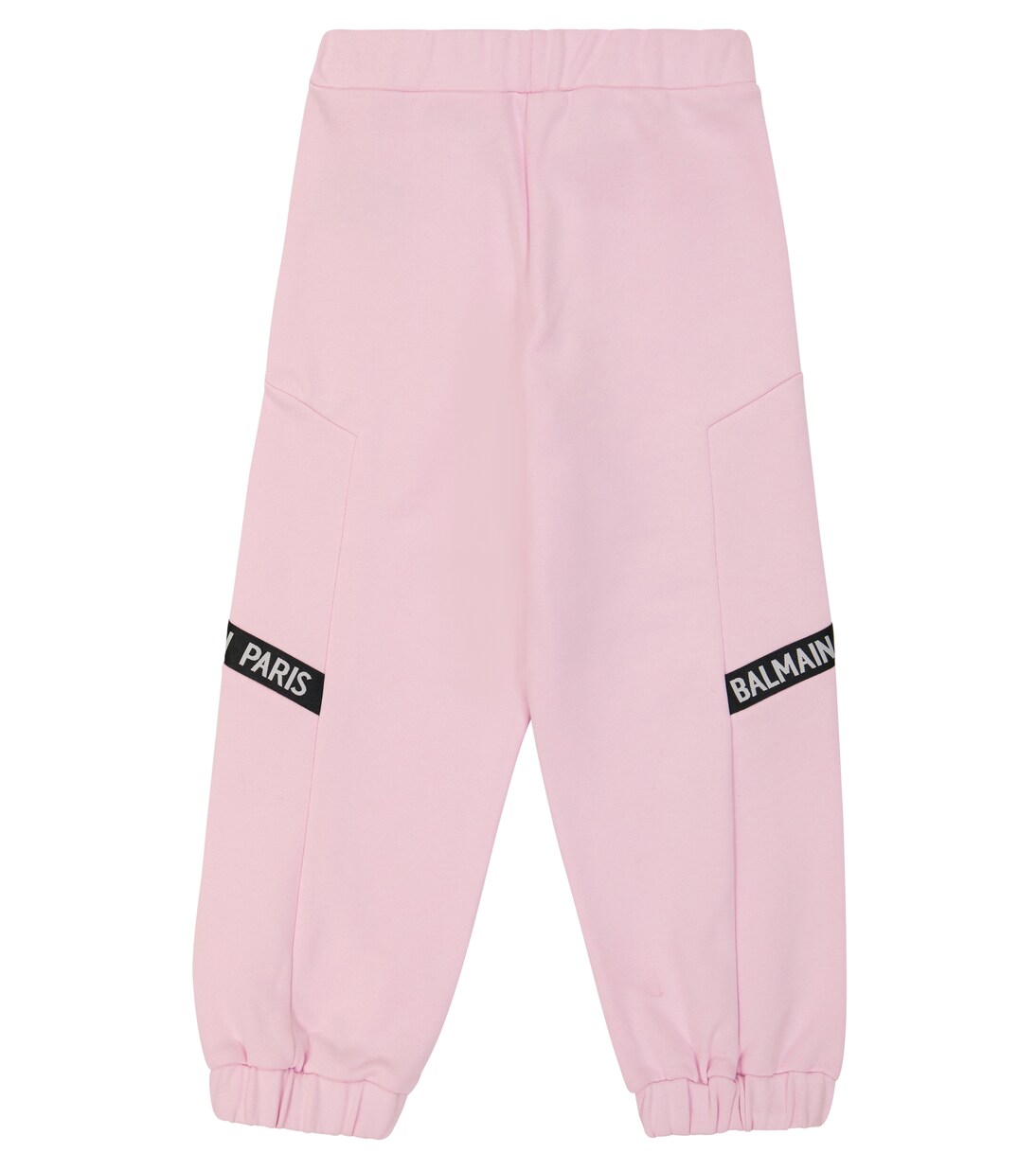 Pantaloni sportivi in cotone con logo | Balmain Kids