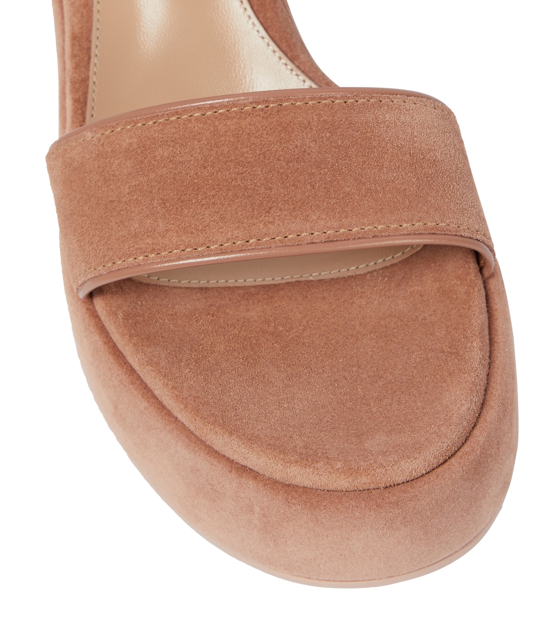 Melrose suede platforms sandals | Gianvito Rossi