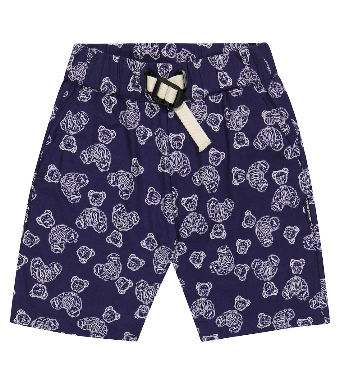 Printed cotton shorts | Palm Angels Kids