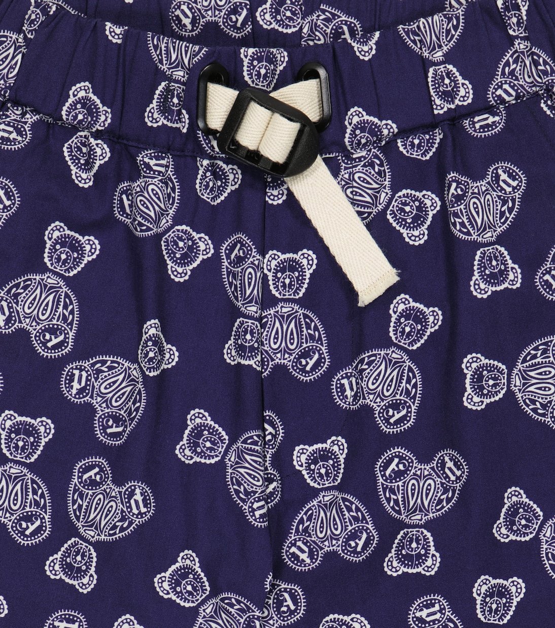 Printed cotton shorts | Palm Angels Kids