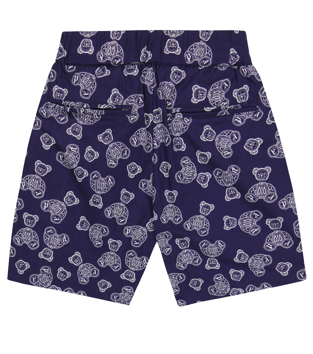 Printed cotton shorts | Palm Angels Kids