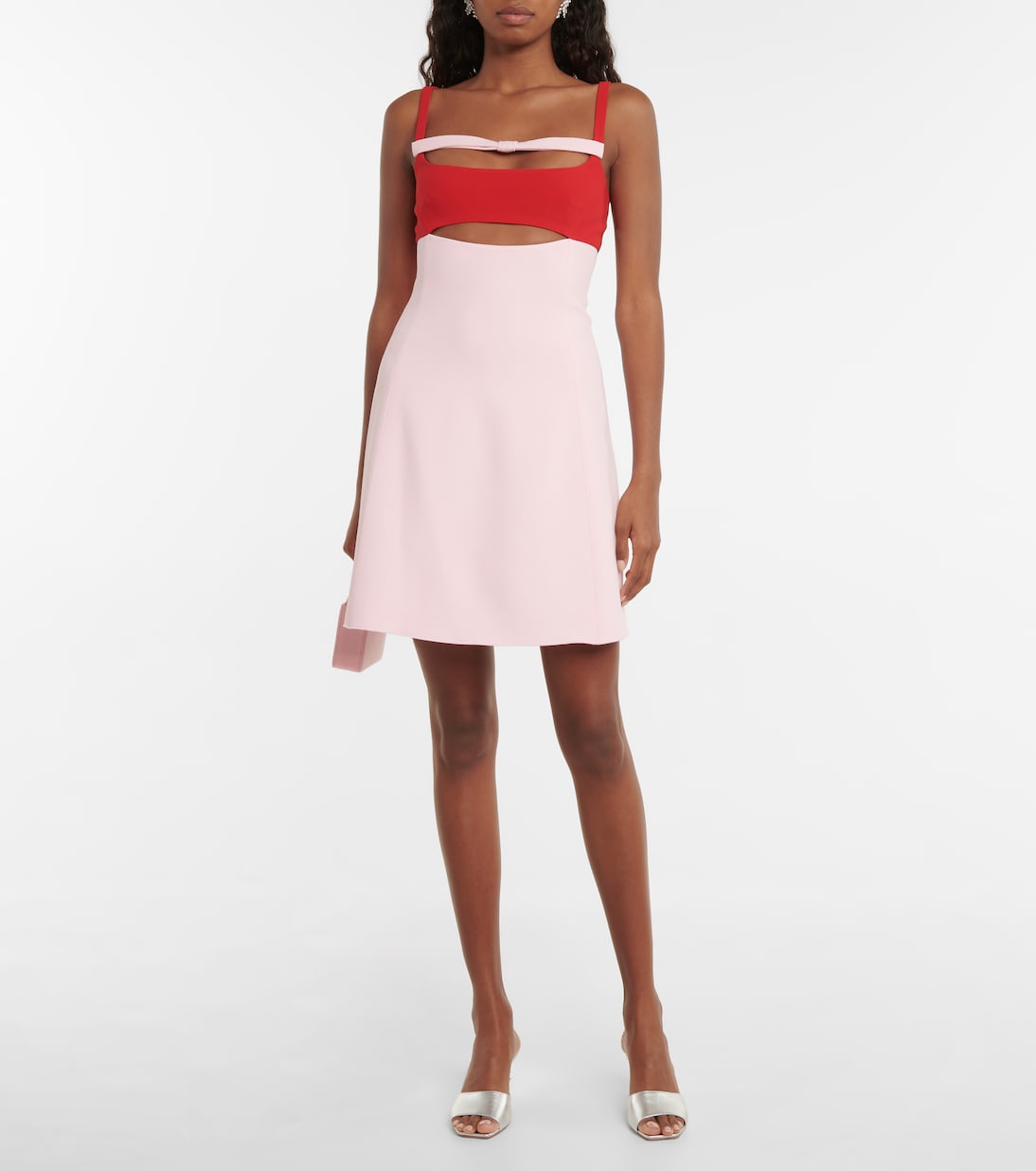 Cutout crêpe minidress | Giambattista Valli