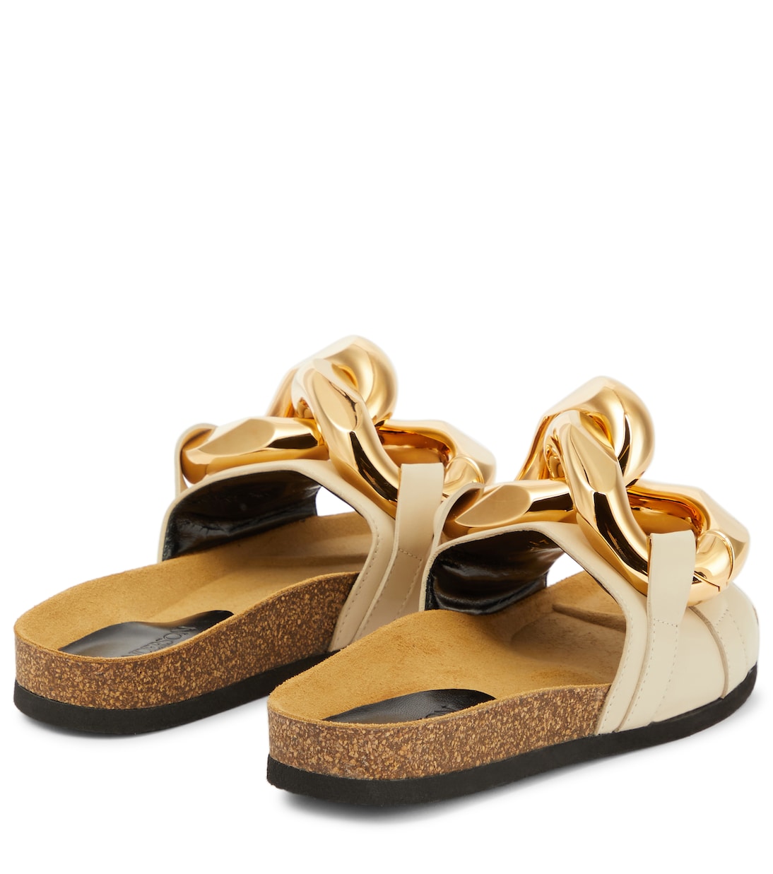 Embellished leather slides | JW Anderson