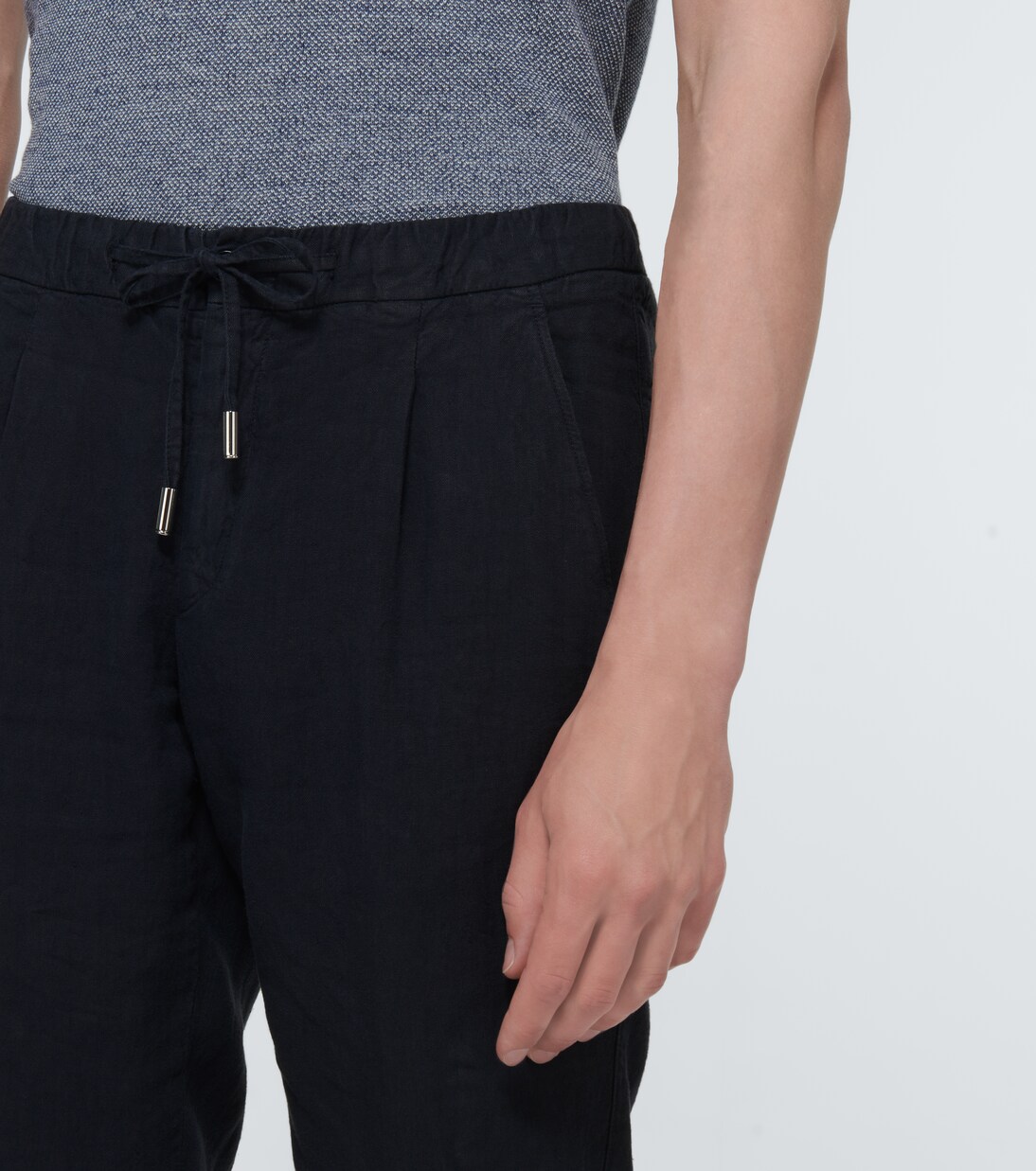 Pantalones tapered de lino | Thom Sweeney