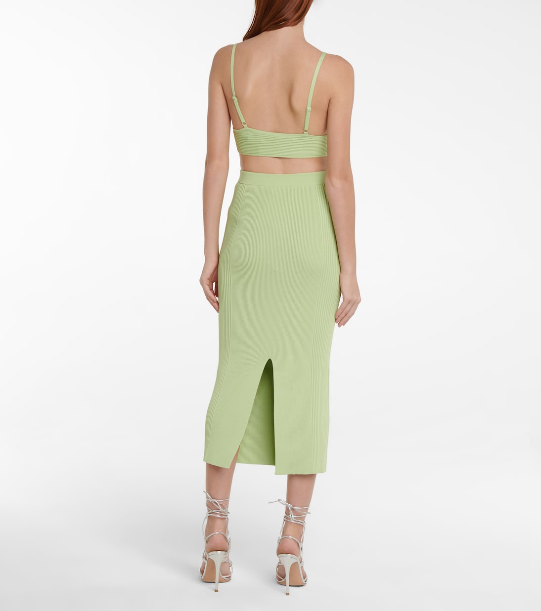 Linden ribbed-knit bralette | Simkhai