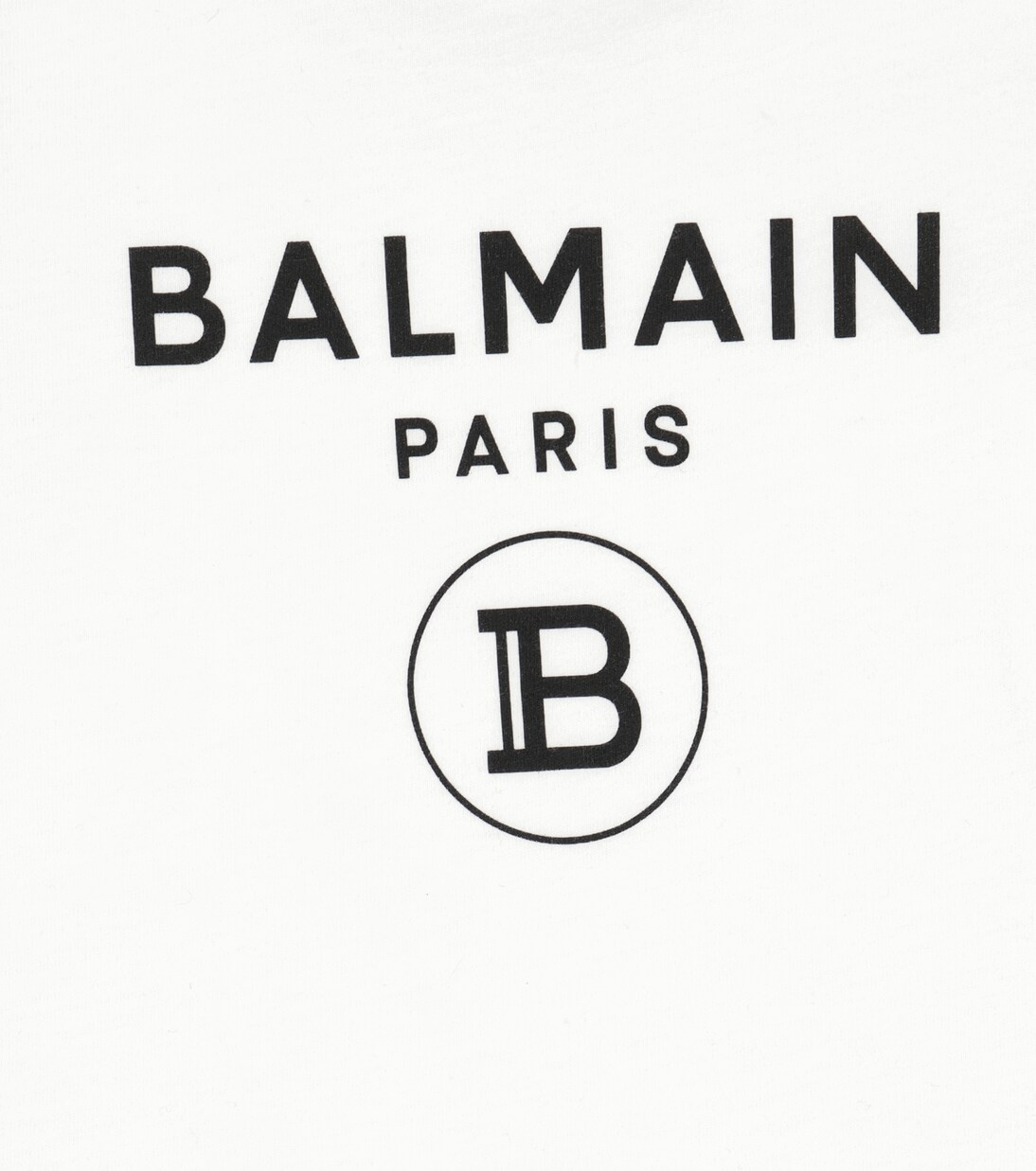 Baby logo cotton T-shirt | Balmain Kids