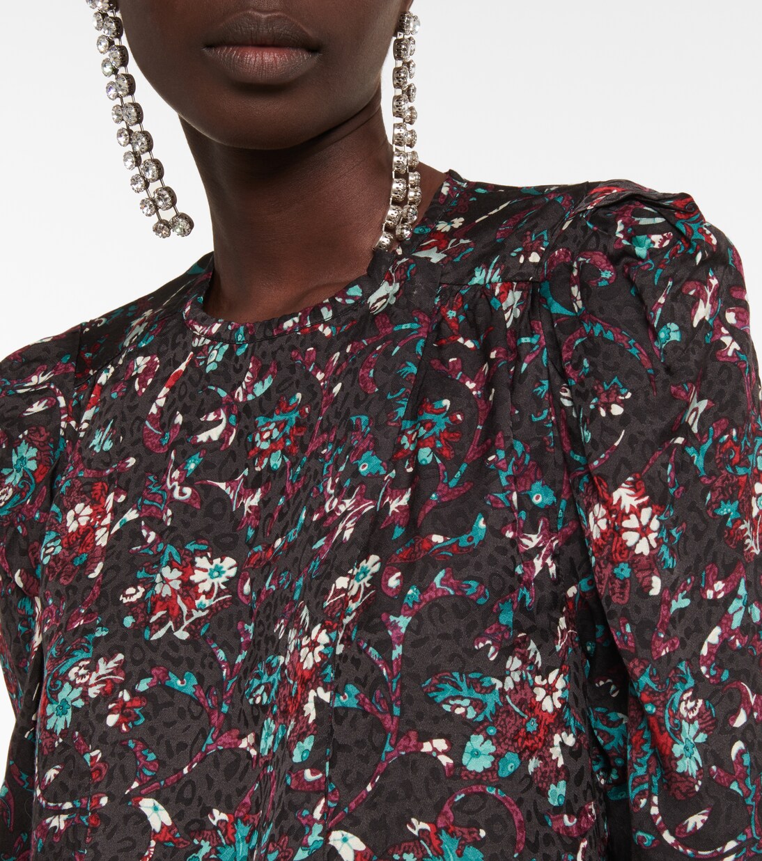 Jacquard Top Benson mit Muster | Marant Etoile