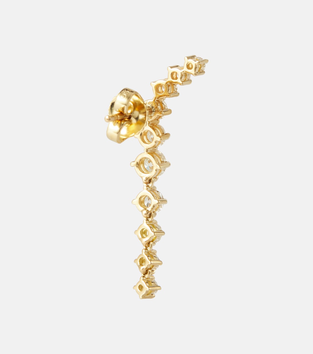 Boucles d’oreilles Mini Aria Dagger en or 18 ct et diamants | Melissa Kaye