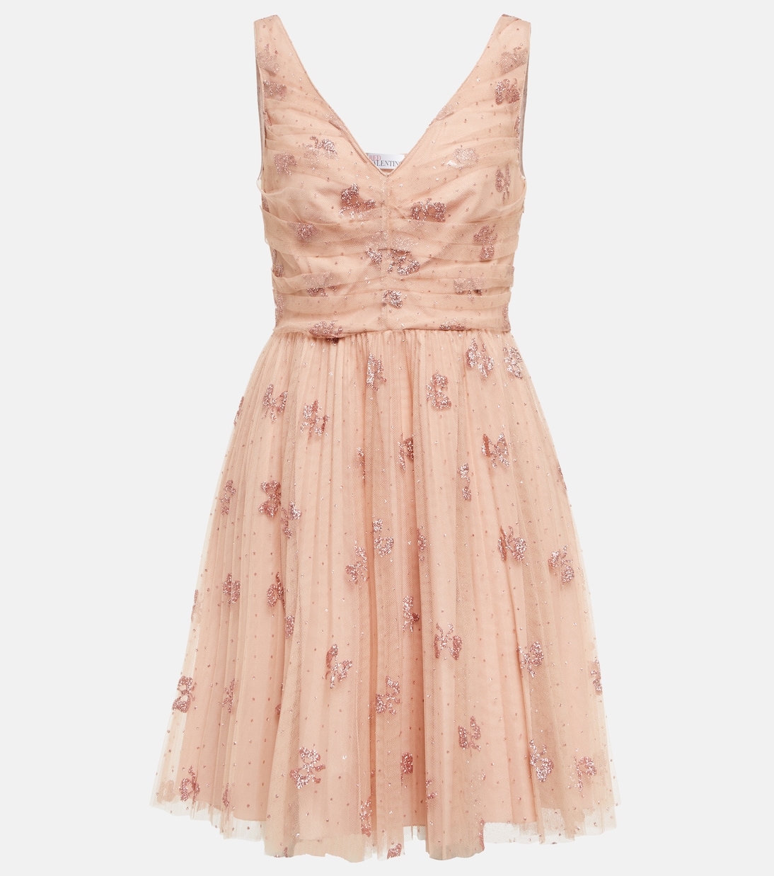 Miniabito in tulle con glitter | REDValentino