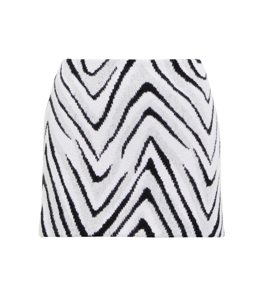 Minifalda en jacquard mezcla de lana | Missoni
