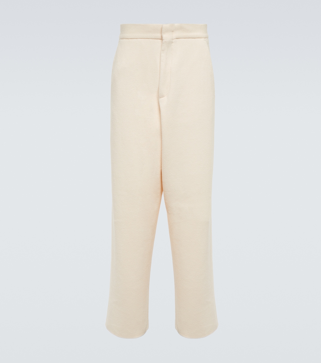 Straight cotton bouclé pants | Zegna