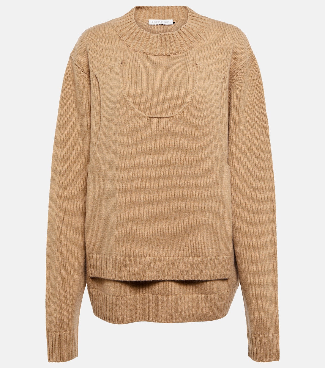 Jersey convertible en mezcla de lana | Christopher Esber