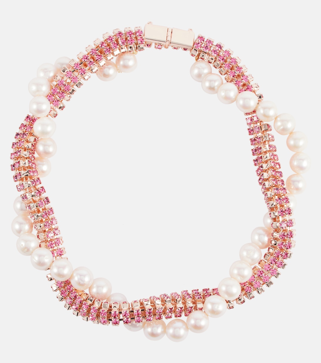 Collana con cristalli e perle | Magda Butrym