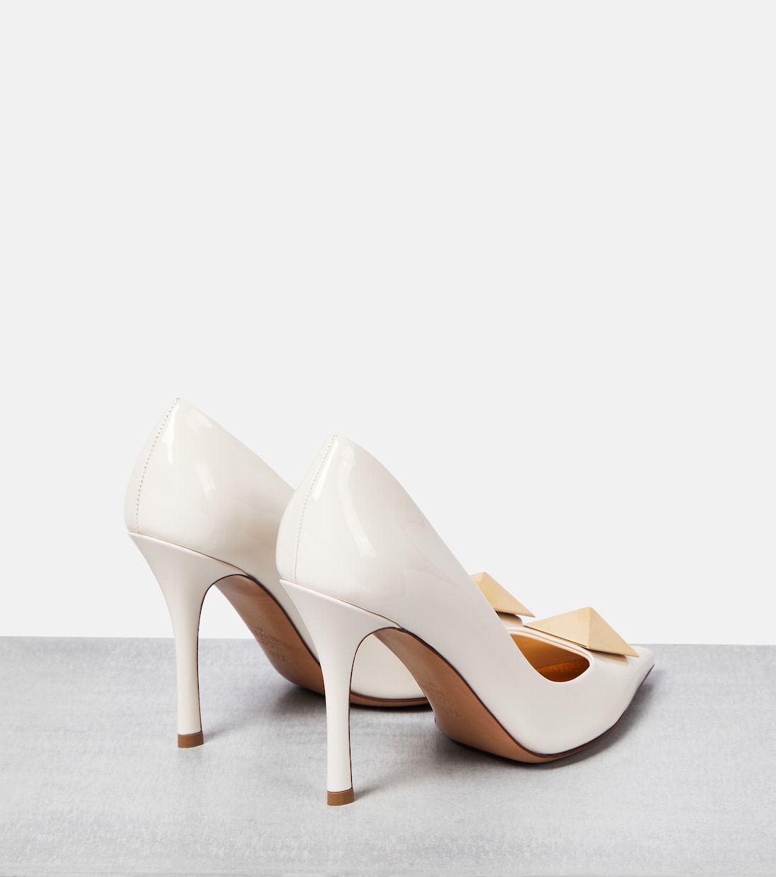 Escarpins One Stud en cuir verni | Valentino Garavani