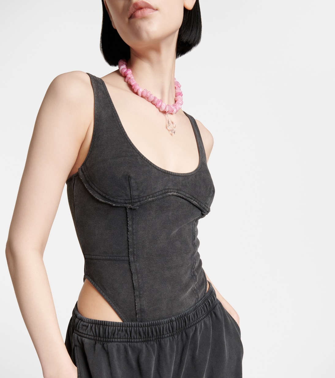 Cotton jersey bodysuit | Acne Studios