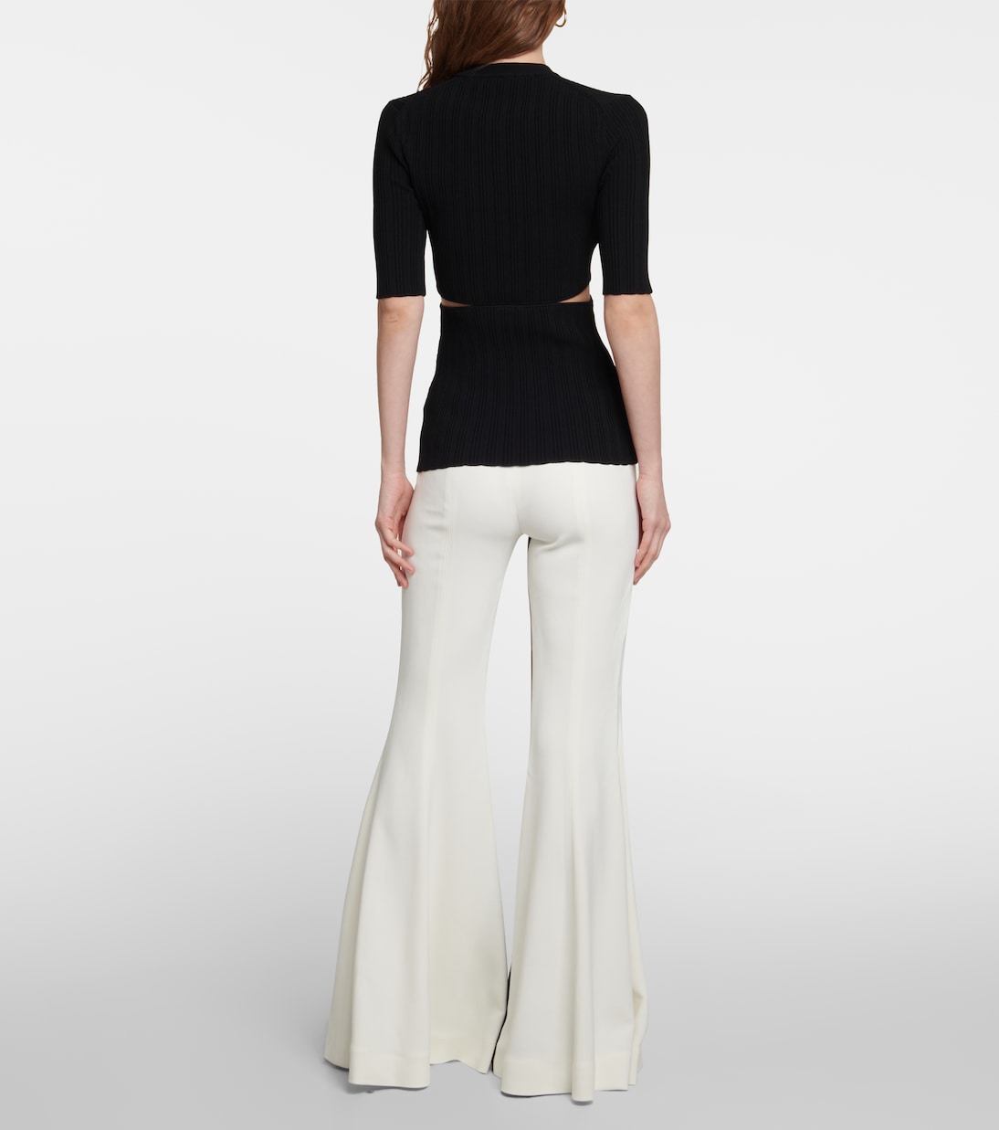 White Label jersey con aberturas | Proenza Schouler