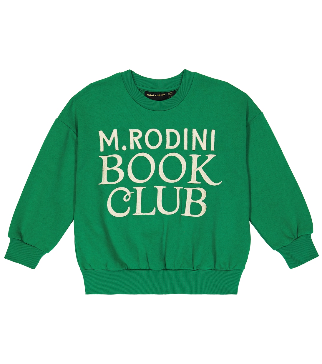 Felpa in jersey di cotone con stampa | Mini Rodini