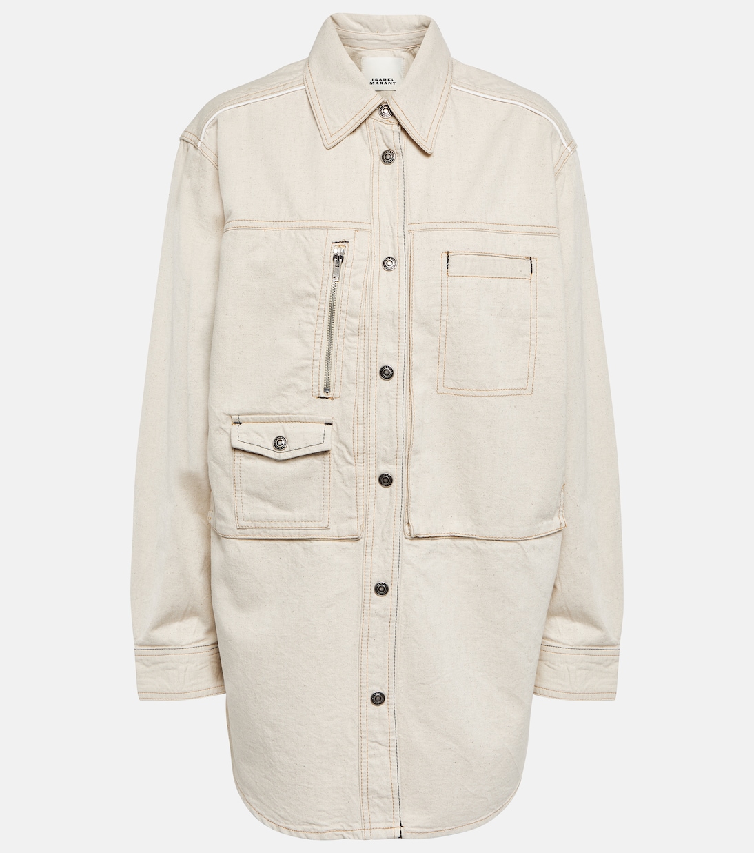 Veste Pearl en jean | Isabel Marant