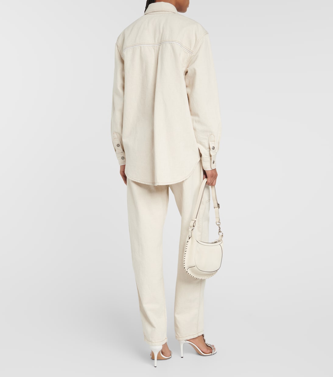 Veste Pearl en jean | Isabel Marant