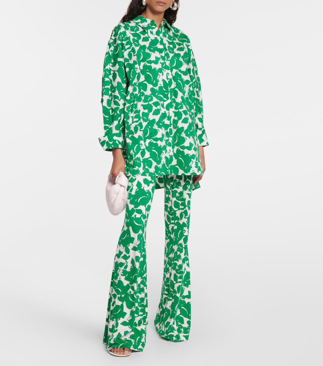 Pantalon évasé Brooklyn à fleurs | Diane von Furstenberg
