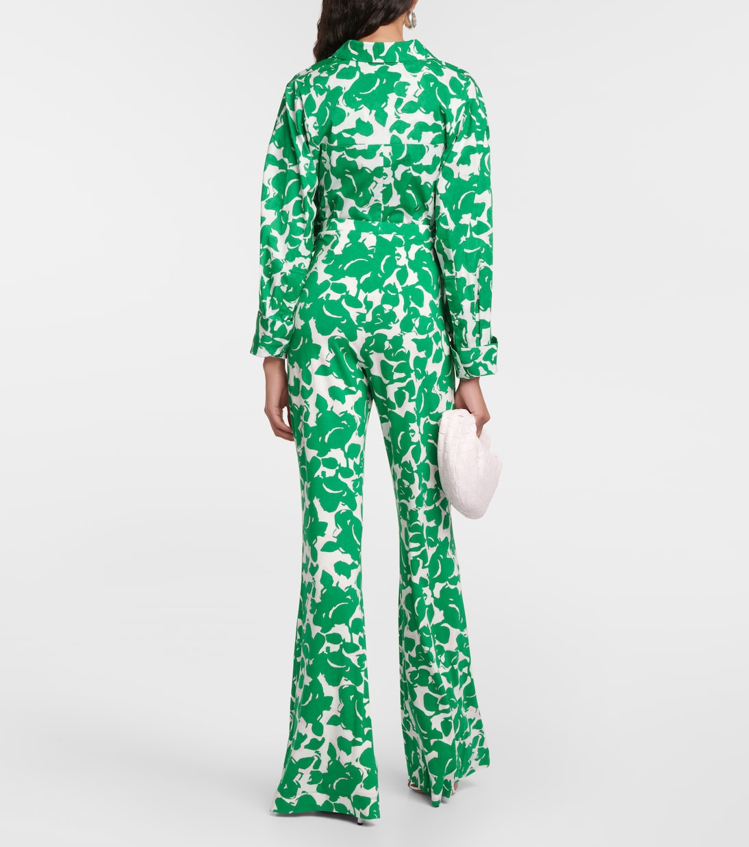 Pantalon évasé Brooklyn à fleurs | Diane von Furstenberg
