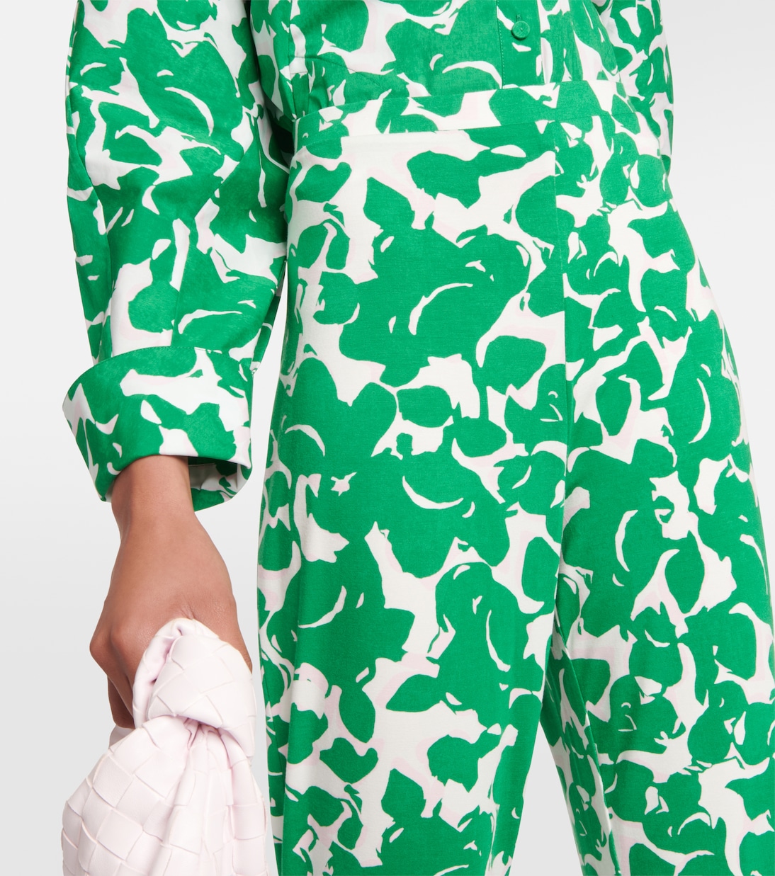 Pantalon évasé Brooklyn à fleurs | Diane von Furstenberg
