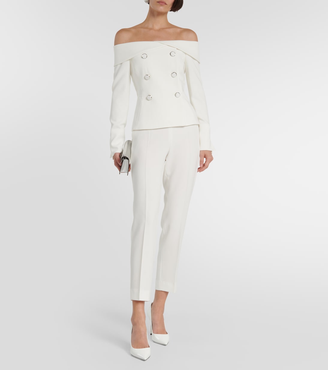 Bridal - Pantaloni regular in cady | Max Mara