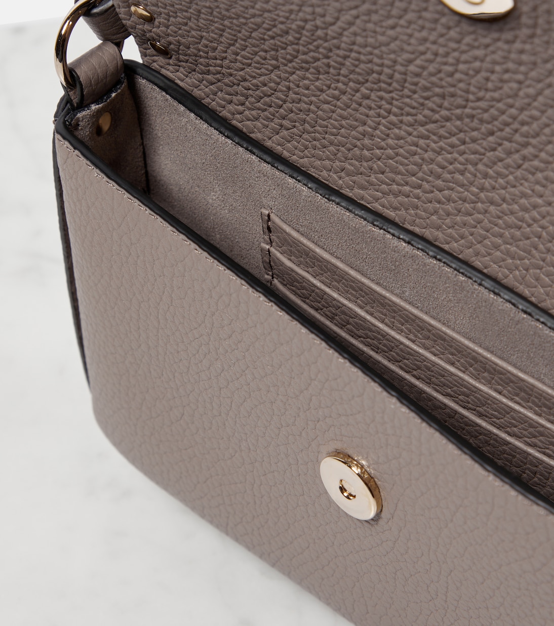 Schultertasche Rockstud Small aus Leder | Valentino Garavani