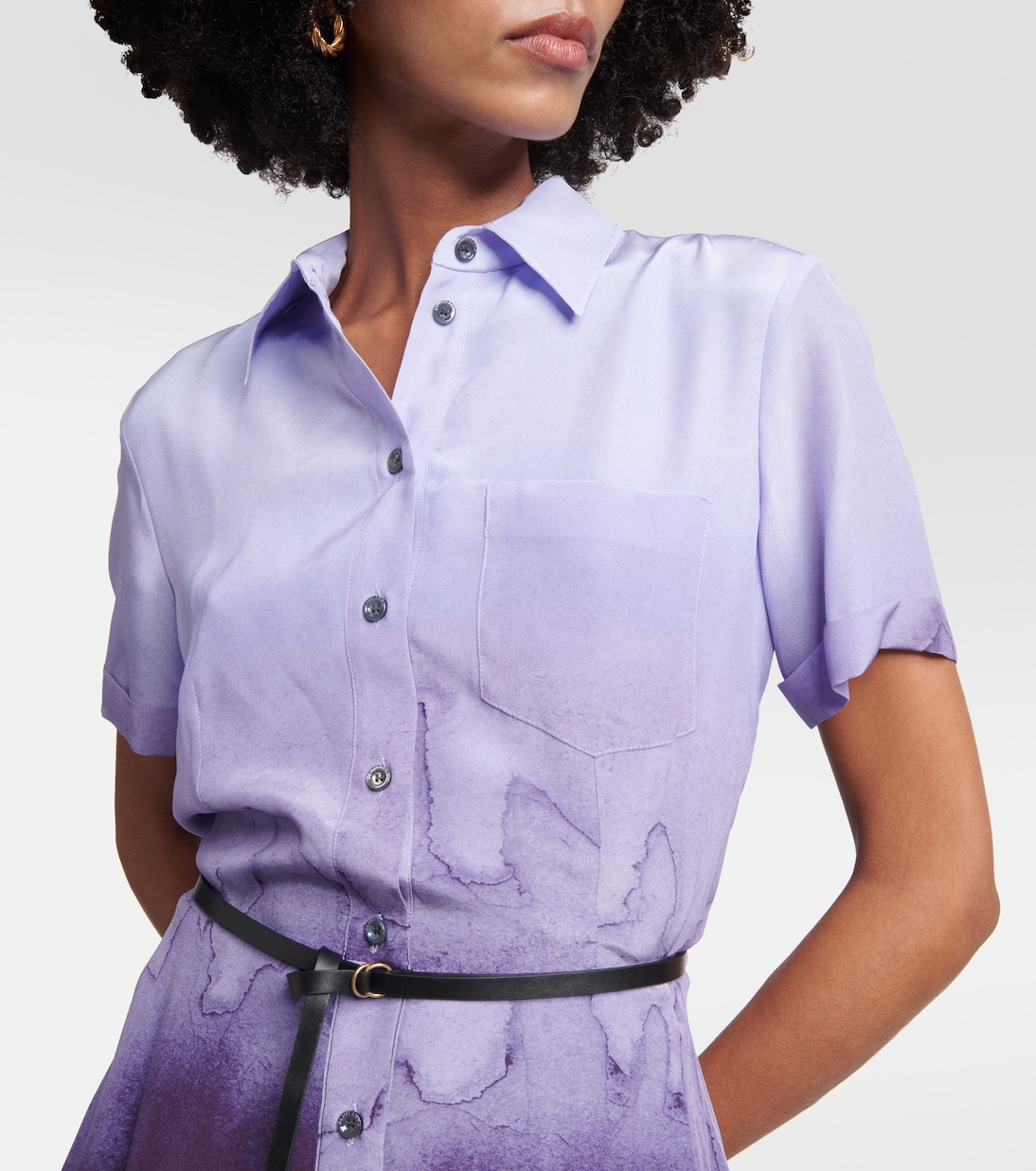 Abito camicia Kiera in seta | Altuzarra