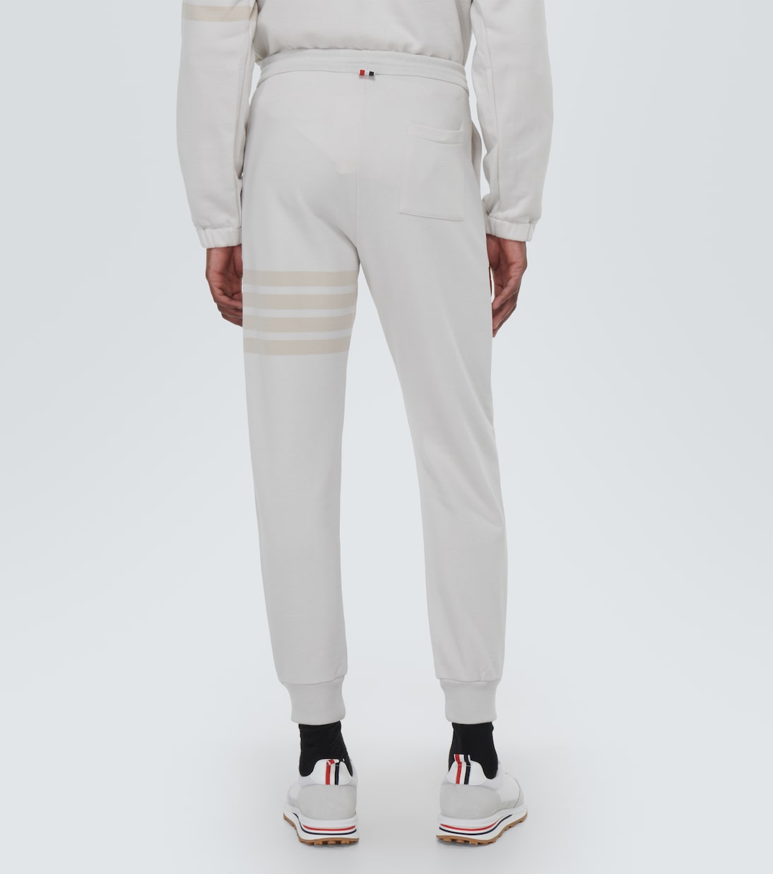 Pantaloni sportivi 4-Bar in cotone | Thom Browne