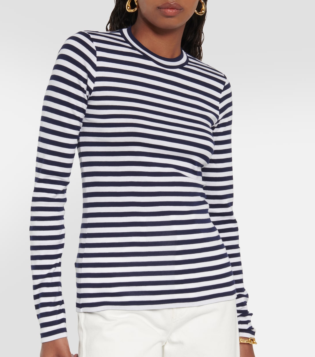 Camiseta Rayada de Algodón Polo Ralph Lauren para Jóvenes