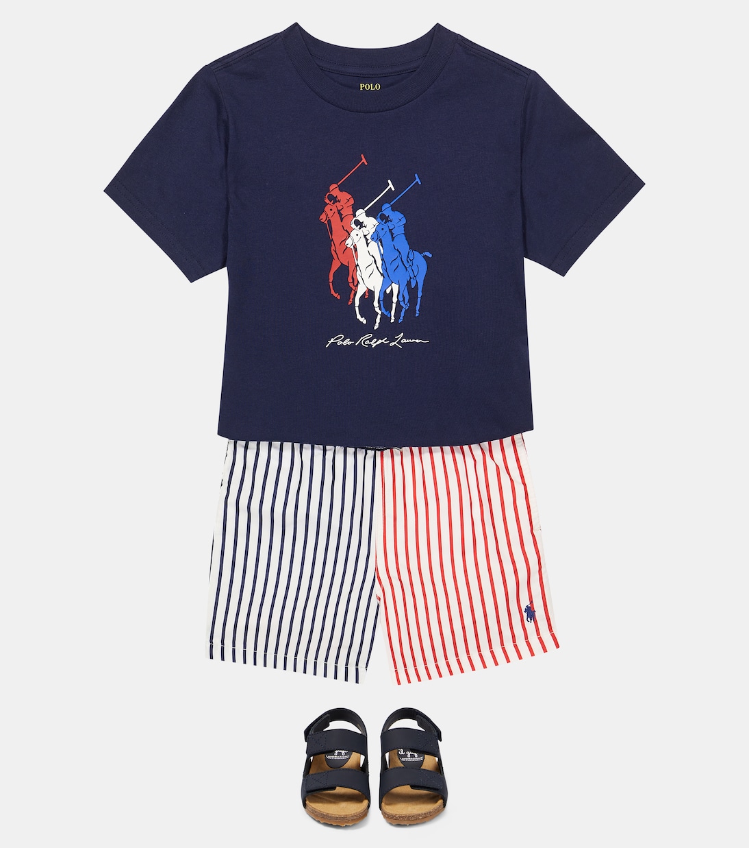 Traveler striped swim shorts | Polo Ralph Lauren Kids