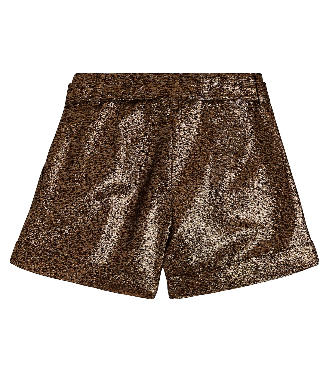 Shorts aus Lamé | Balmain Kids