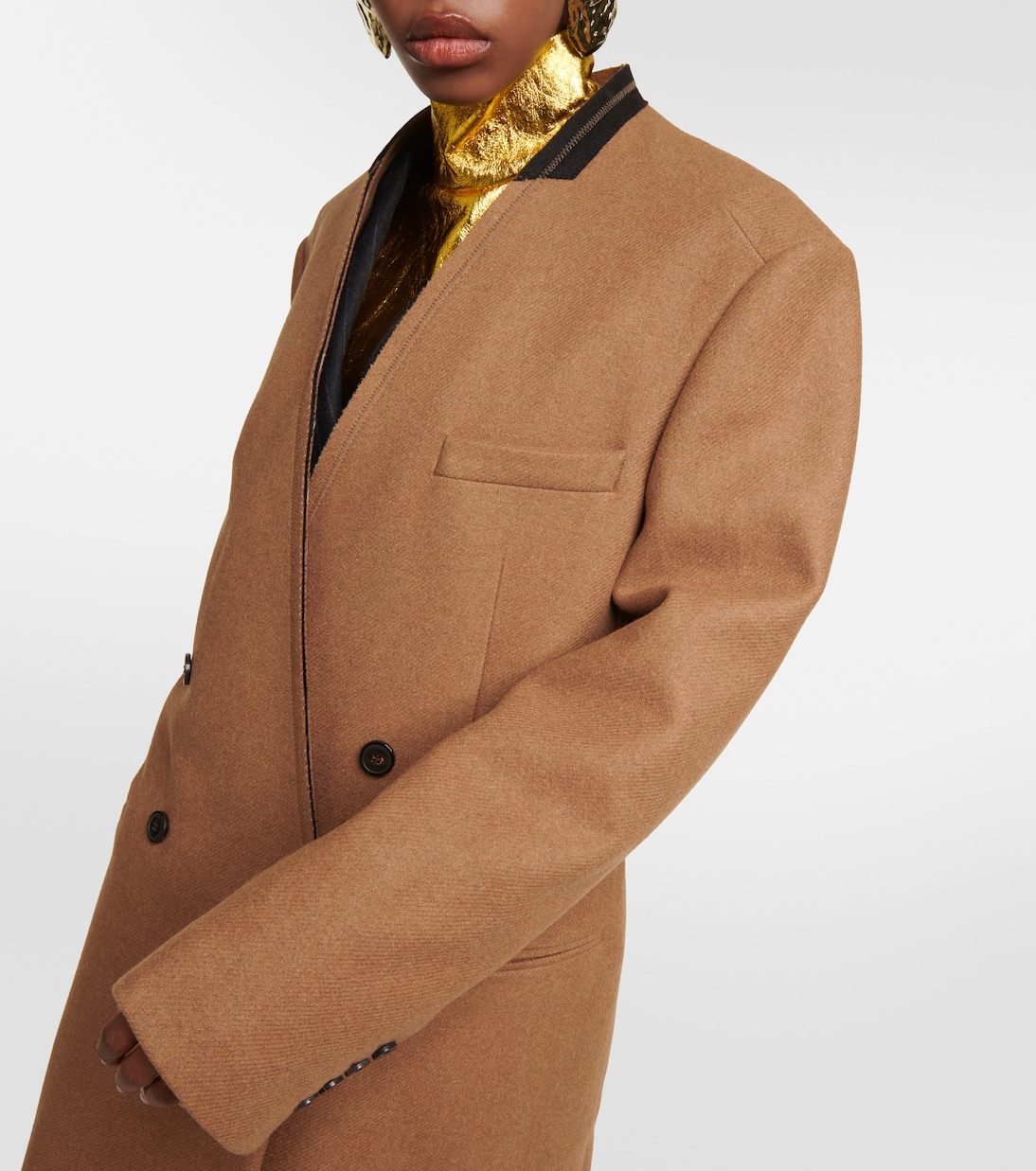 Wool-blend coat | Dries Van Noten