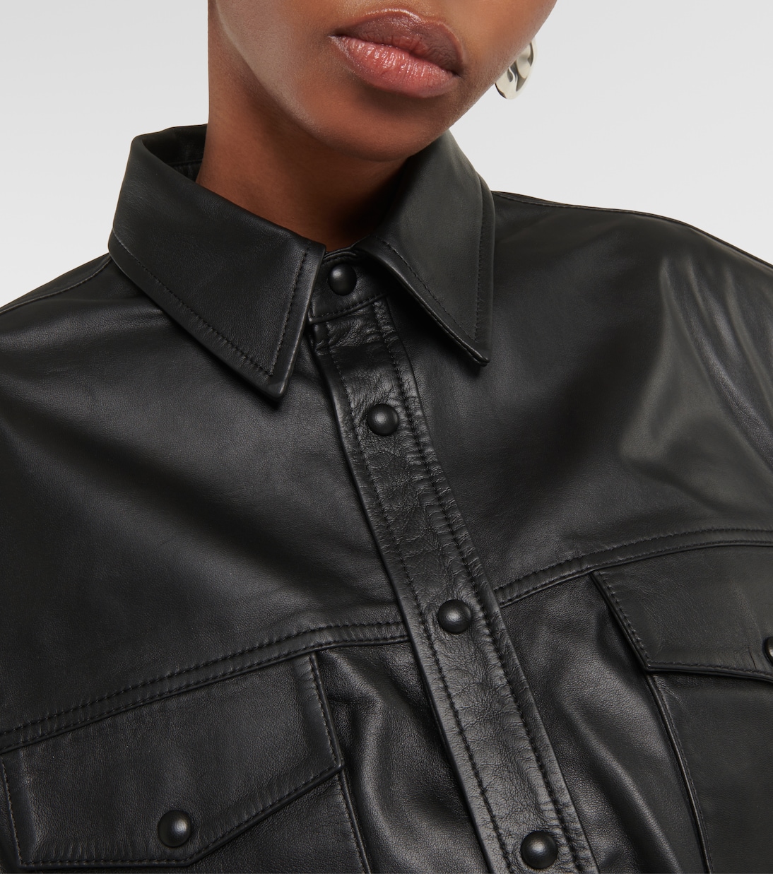 Veste en cuir | Wardrobe.NYC