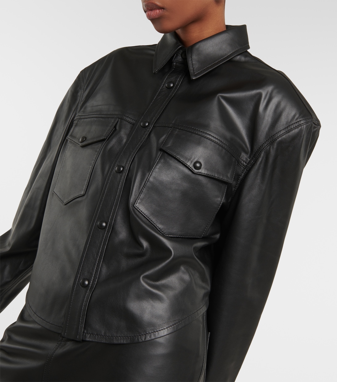 Veste en cuir | Wardrobe.NYC